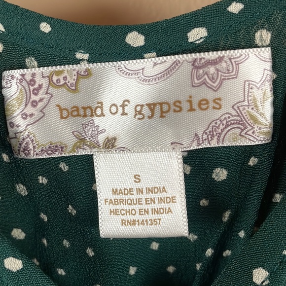 Band of Gypsies Dakota dot wrap maxi dress - Picture 7 of 8